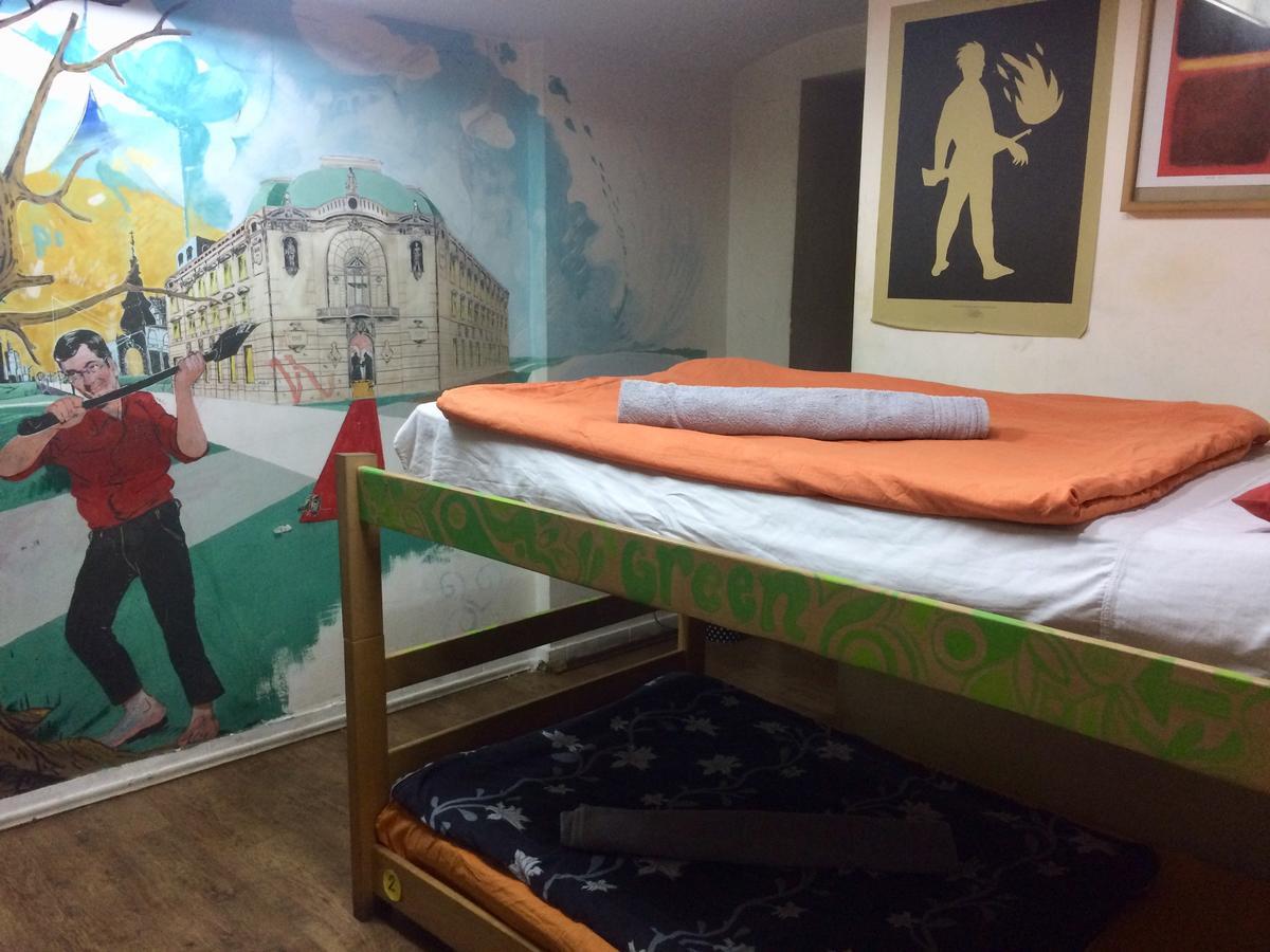 Green Studio Hostel Belgrad Exterior foto